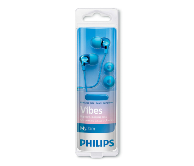 PHILIPS SHE3705LB Niebieski - 406233 - zdjęcie 3